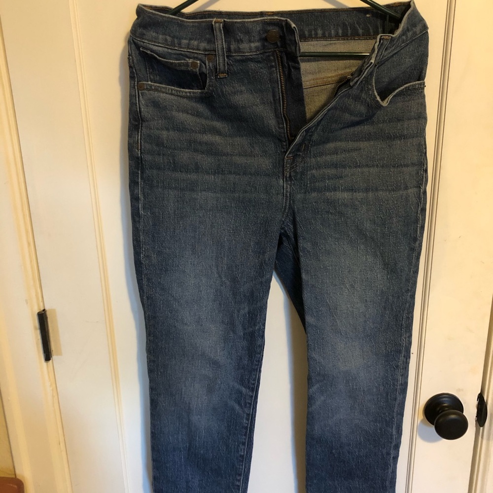 Madewell classic Straight Jean
